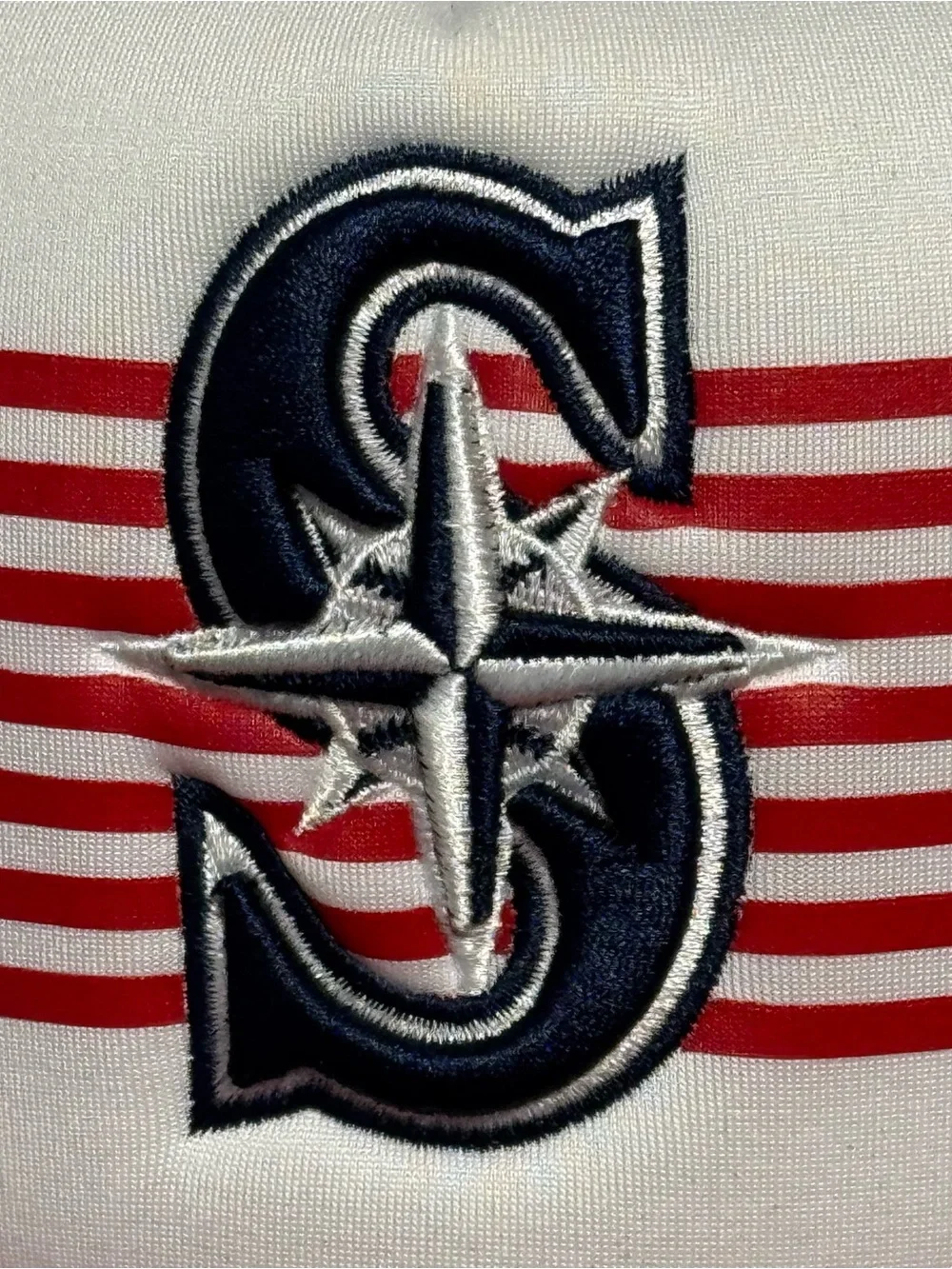 Seattle Mariners Patriotic Snapback Hat Melonwear MLB Cap USA Casual Dad Hat NEW